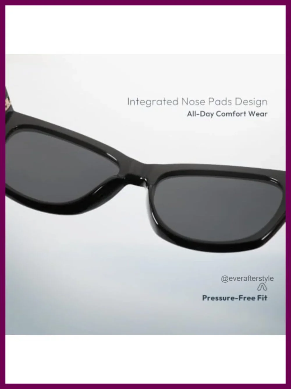 Retro Square Polarized Sunglasses Oversized UV400 Women's Cat Eye Shades